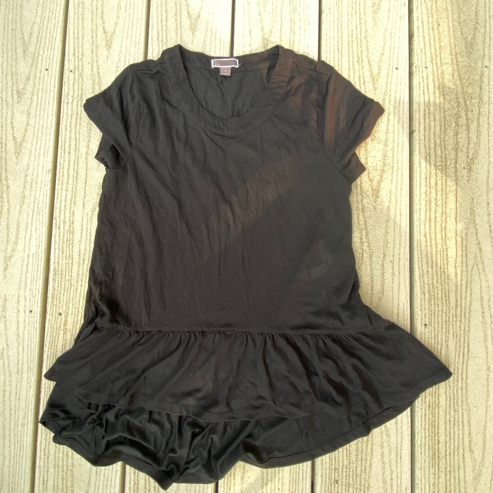 Nordstrom Chelsea28 Black Top, Size XS